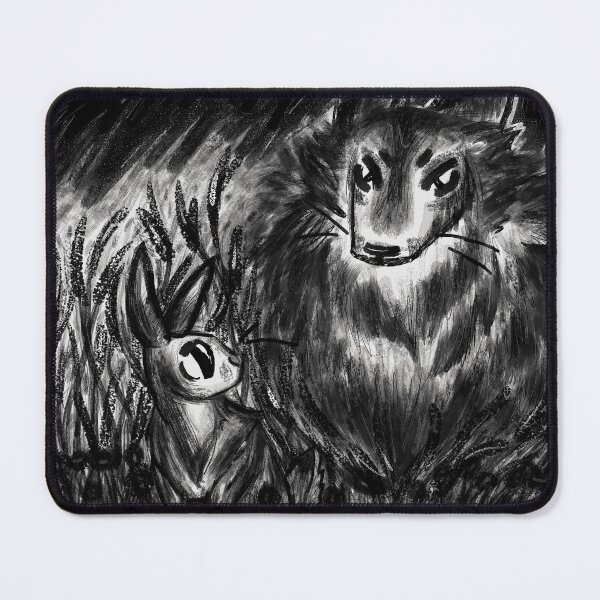 Item preview, The Rabbit Meets The Wolf designed and sold by snowydeer.