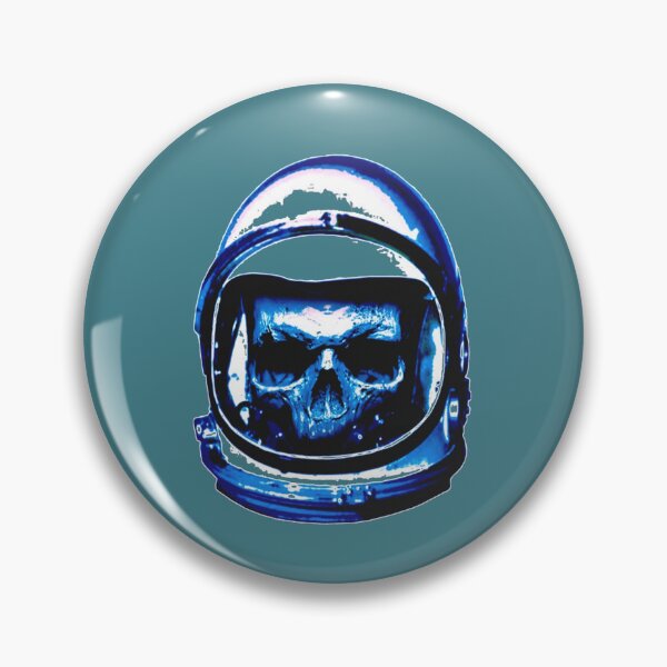 Item preview, astronaut skull designed and sold by ScarlotteJoseph.
