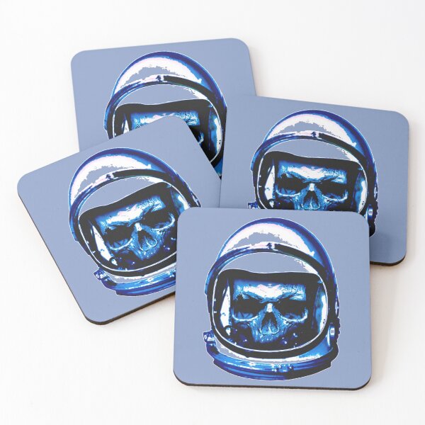 Item preview, astronaut skull designed and sold by ScarlotteJoseph.