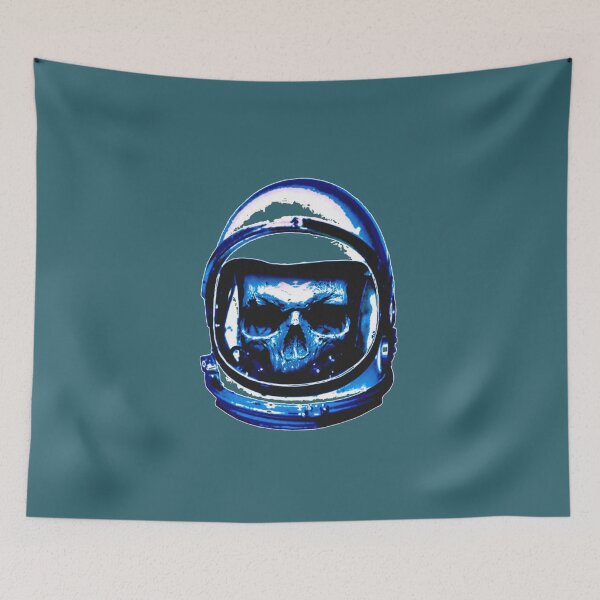 Item preview, astronaut skull designed and sold by ScarlotteJoseph.
