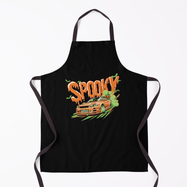Item preview, Spooky Halloween R34 Green  designed and sold by ROBESALAT.