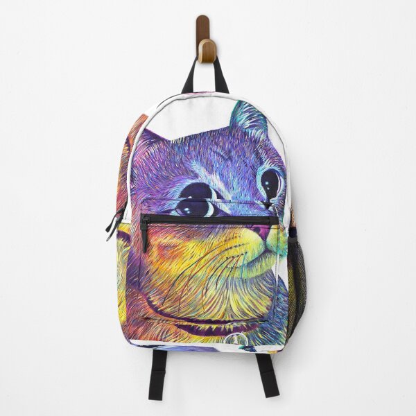 Item preview, Colorful Rainbow Cat design designed and sold by Kitslam Art.