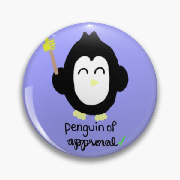 Item preview, Penguin of Approval designed and sold by MeepisMeep.