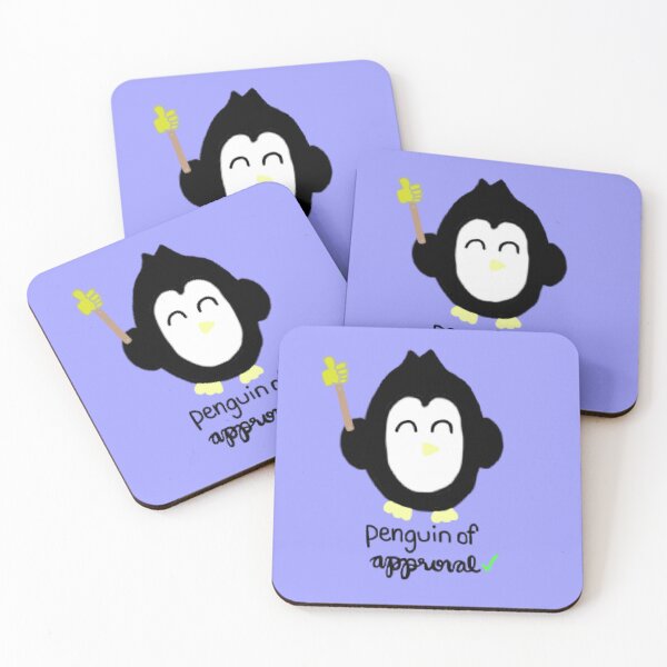 Item preview, Penguin of Approval designed and sold by MeepisMeep.