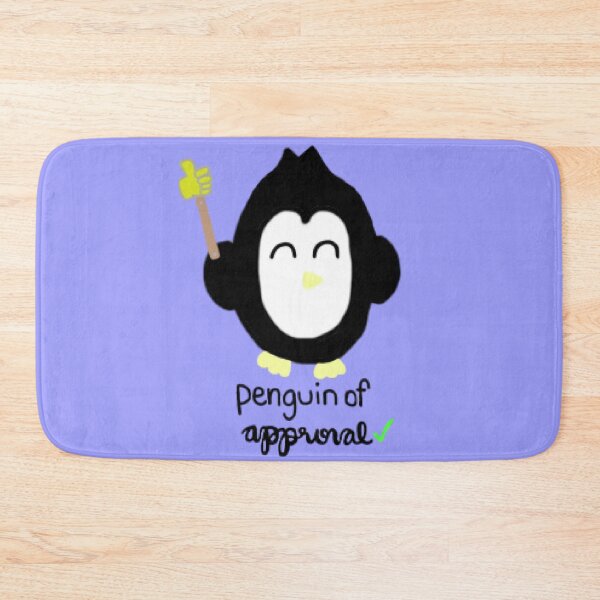Item preview, Penguin of Approval designed and sold by MeepisMeep.