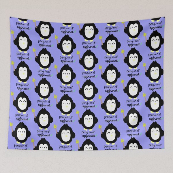 Item preview, Penguin of Approval designed and sold by MeepisMeep.