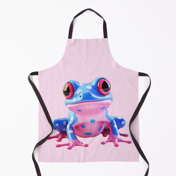 Item preview, 3D Pink and Blue Frog designed and sold by BrittsGraphics.
