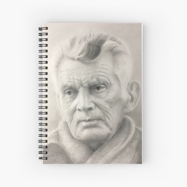 Samuel Beckett Spiral Notebook