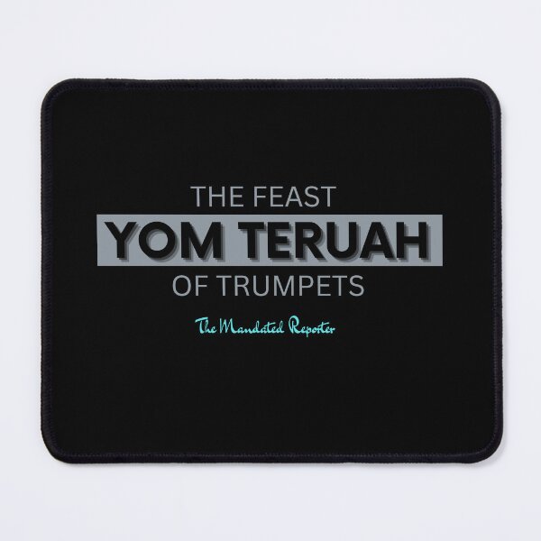 Item preview, Yom Teruah Black with Grey Writing designed and sold by TheReporter1.