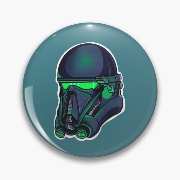 Item preview, glowing death trooper helmet designed and sold by ScarlotteJoseph.