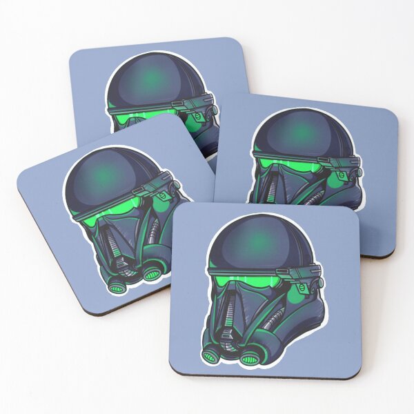 Item preview, glowing death trooper helmet designed and sold by ScarlotteJoseph.