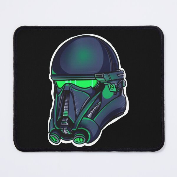 Item preview, glowing death trooper helmet designed and sold by ScarlotteJoseph.