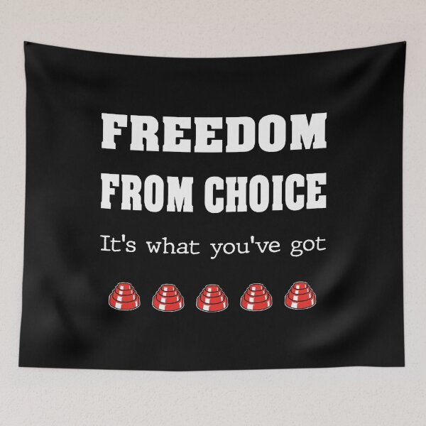 Item preview, Freedom From Choice designed and sold by Slap-Cat.