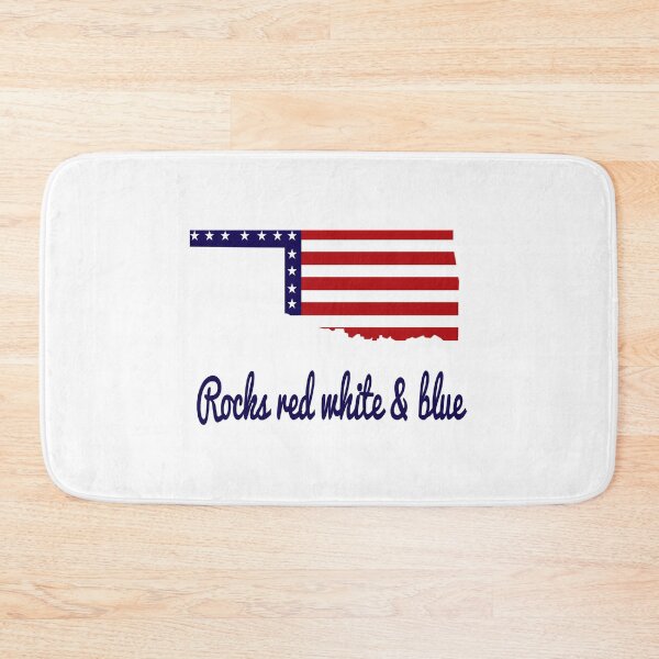 Item preview, Oklahoma Rocks Red White & Blue  designed and sold by raineOn.