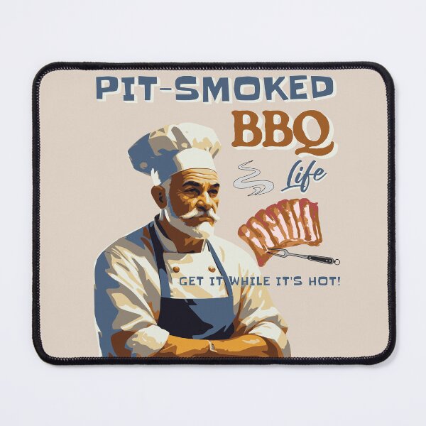 Item preview, Pit-Smoked BBQ Life designed and sold by ParaPrints.