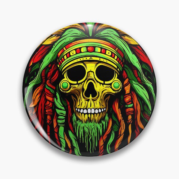Item preview, Skull With Dreadlocks Hair 4 designed and sold by eyestetix.