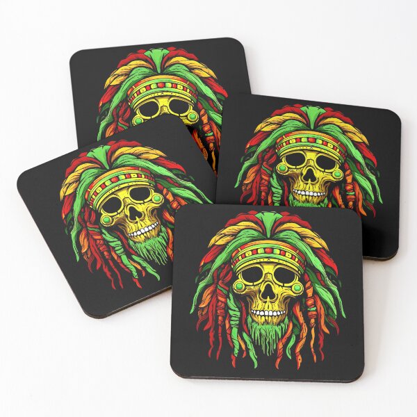Item preview, Skull With Dreadlocks Hair 4 designed and sold by eyestetix.