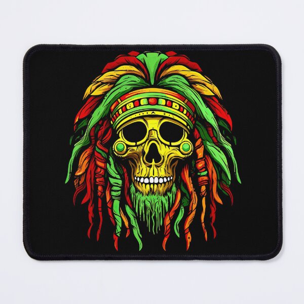 Item preview, Skull With Dreadlocks Hair 4 designed and sold by eyestetix.