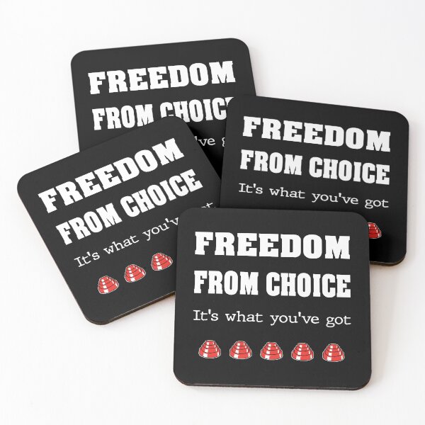 Item preview, Freedom From Choice designed and sold by Slap-Cat.