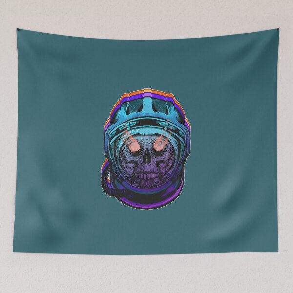 Item preview, space skull designed and sold by ScarlotteJoseph.