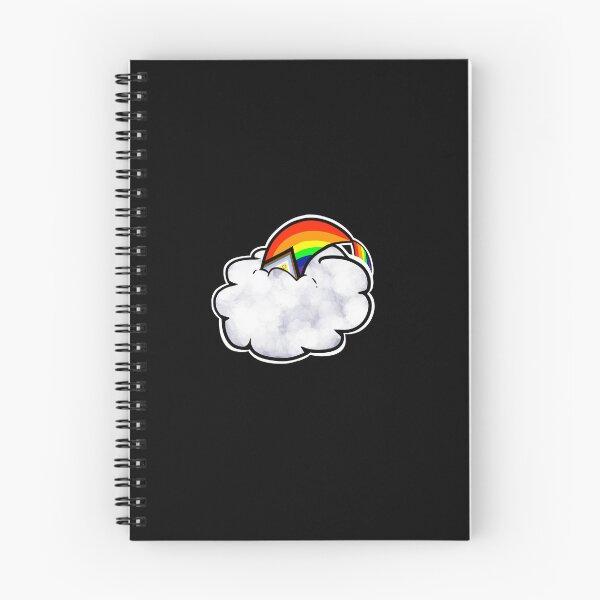 Item preview, Progress pride flag coming out of a cloud designed and sold by BreeCreatesArts.