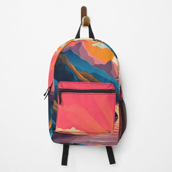 Item preview, Mountain Range Sunset Illustration designed and sold by Digi-Artsy.