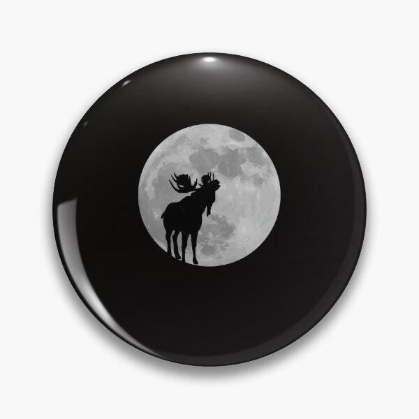 Item preview, Funny Moose Full Moon Shirt. Halloween Howling Moose T-Shirt Moose Lover Gift designed and sold by DAVOUGLAS.