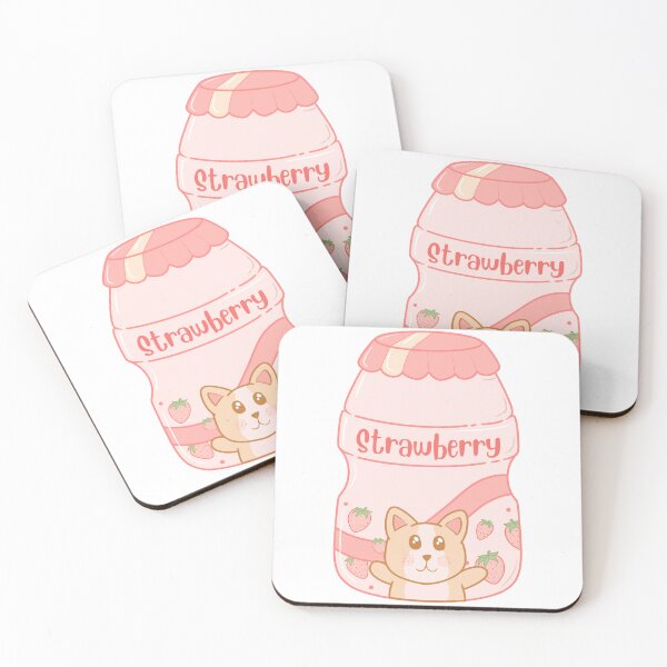 Item preview, Strawberry Yogurt | Korean Yogurt Design designed and sold by PapercraftByP.