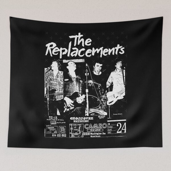Item preview, Vintage The Replacements Concert Music BLK designed and sold by EmmaKlings.