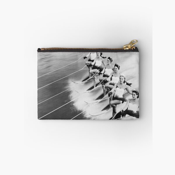 Item preview, Row Of Women Water Skiing Classic Poster designed and sold by jamezsimon.