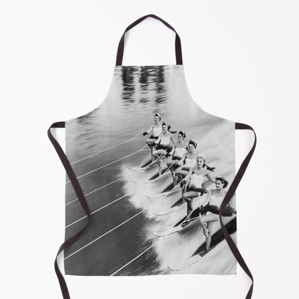 Item preview, Row Of Women Water Skiing Classic Poster designed and sold by jamezsimon.