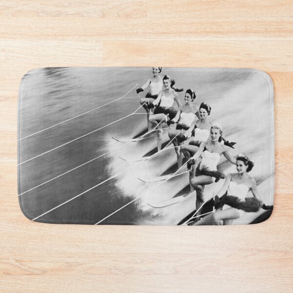 Item preview, Row Of Women Water Skiing Classic Poster designed and sold by jamezsimon.