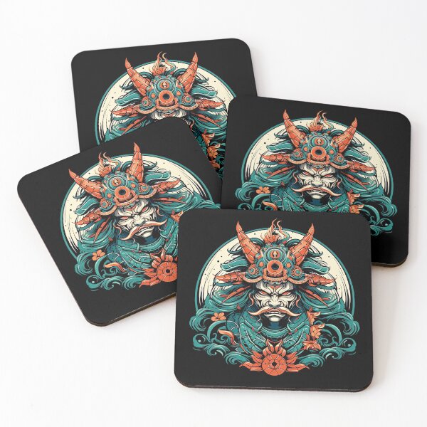 Item preview, Vintage Japanese Samurai Warrior Tattoo designed and sold by eyestetix.