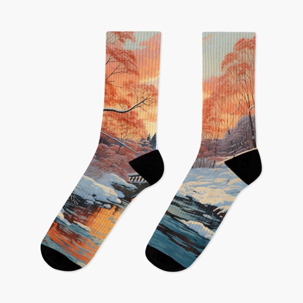 Item preview, First snow landscape 2 designed and sold by Art by Lilia.