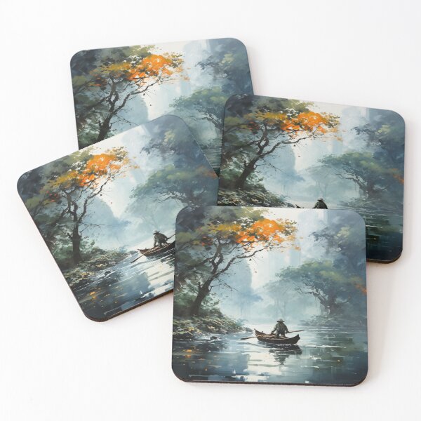 Item preview, Cold Tranquil Lake designed and sold by WildRootty.
