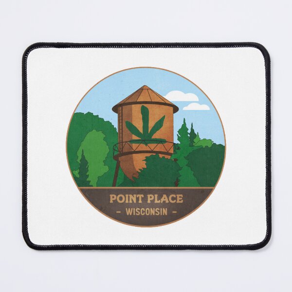 Item preview, Point Place Water Tower designed and sold by HanDaryl.
