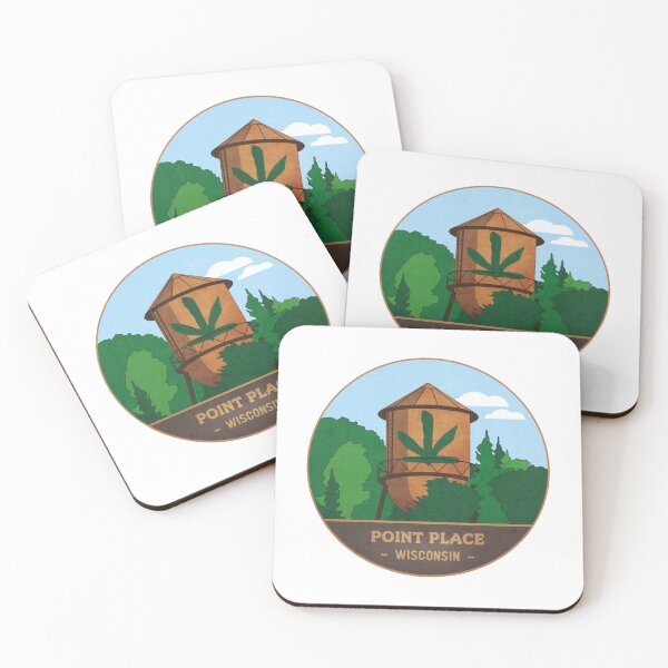 Item preview, Point Place Water Tower designed and sold by HanDaryl.