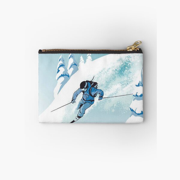 Item preview, Slide And Glide Retro Ski Poster Poster designed and sold by jamezsimon.
