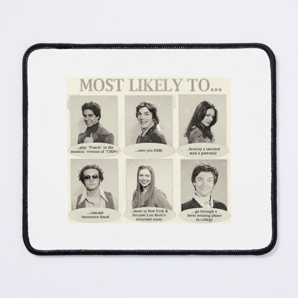 Item preview, That 70s Show Most Likely To... Yearbook Quotes designed and sold by HanDaryl.