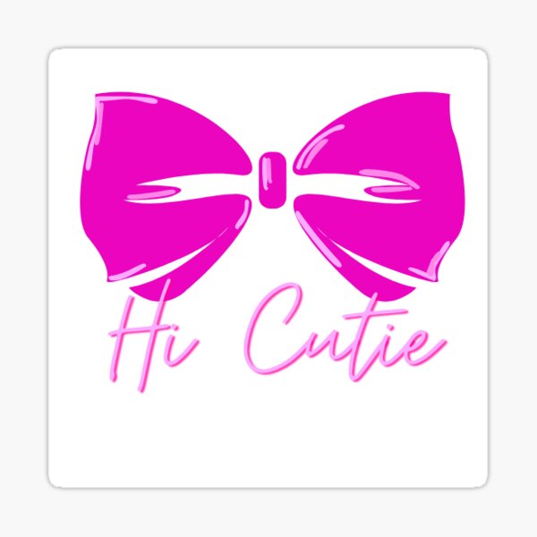 Hi Cutie Stickers for Sale