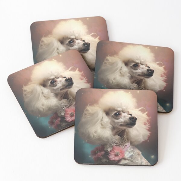 Item preview, Elegant White Poodle designed and sold by Elisabeth Lucas.