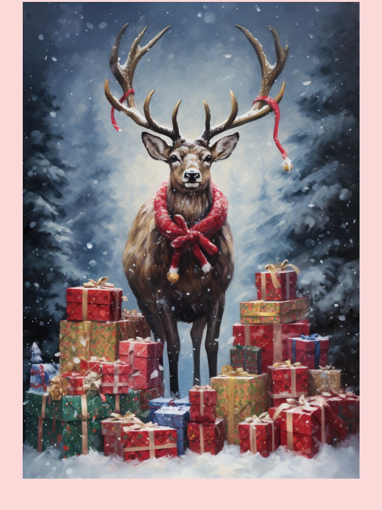 Christmas Reindeer Art Party Kit! At Home Paint Party Supplies! Beginn –  Teresa's Spot for All Things Art