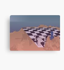 THE CHESSMASTER Canvas Print