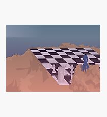 THE CHESSMASTER Photographic Print