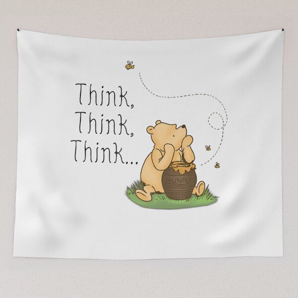 Item preview, Think Winnie the Pooh designed and sold by AncientFleming.