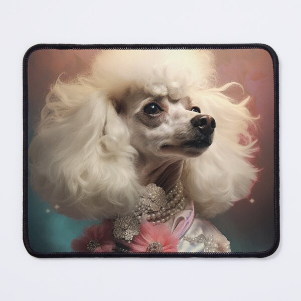 Item preview, Elegant White Poodle designed and sold by Elisabeth Lucas.