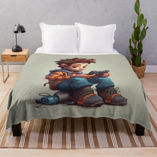 Item preview, Gamer Boy Cartoon designed and sold by Digi-Artsy.