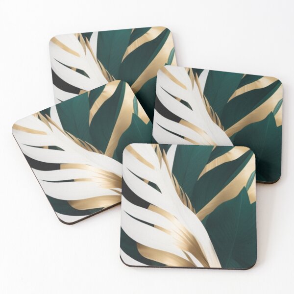 Artikelvorschau, Nordic Decor Tropical Leaves Green Art Plant 006 entworfen und verkauft von Alexis Art Collection.