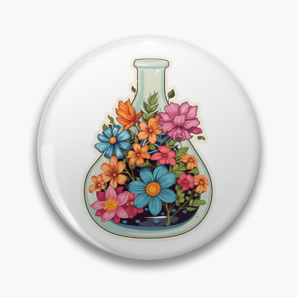 Item preview, Flower Bouquet in Lab Glassware designed and sold by Lamarcy.