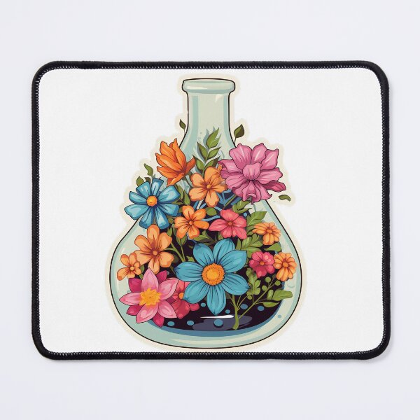 Item preview, Flower Bouquet in Lab Glassware designed and sold by Lamarcy.